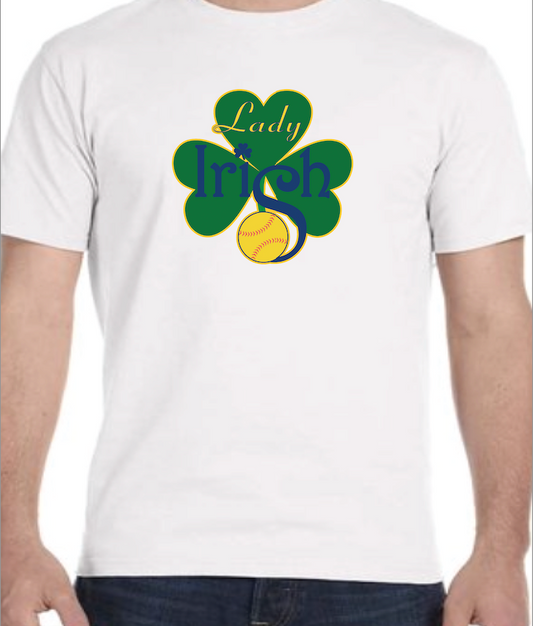 Lady Irish Cotton Tee (Choose Your Logo)