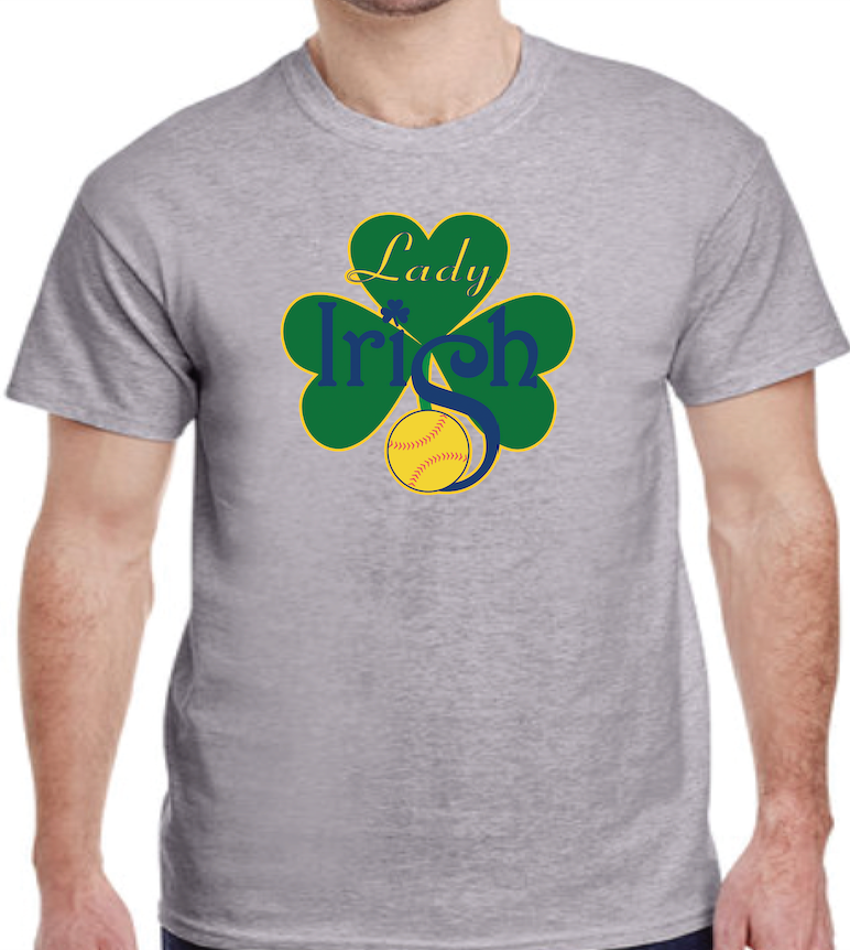 Fighting Irish Cotton Tee (Choose Your Logo)