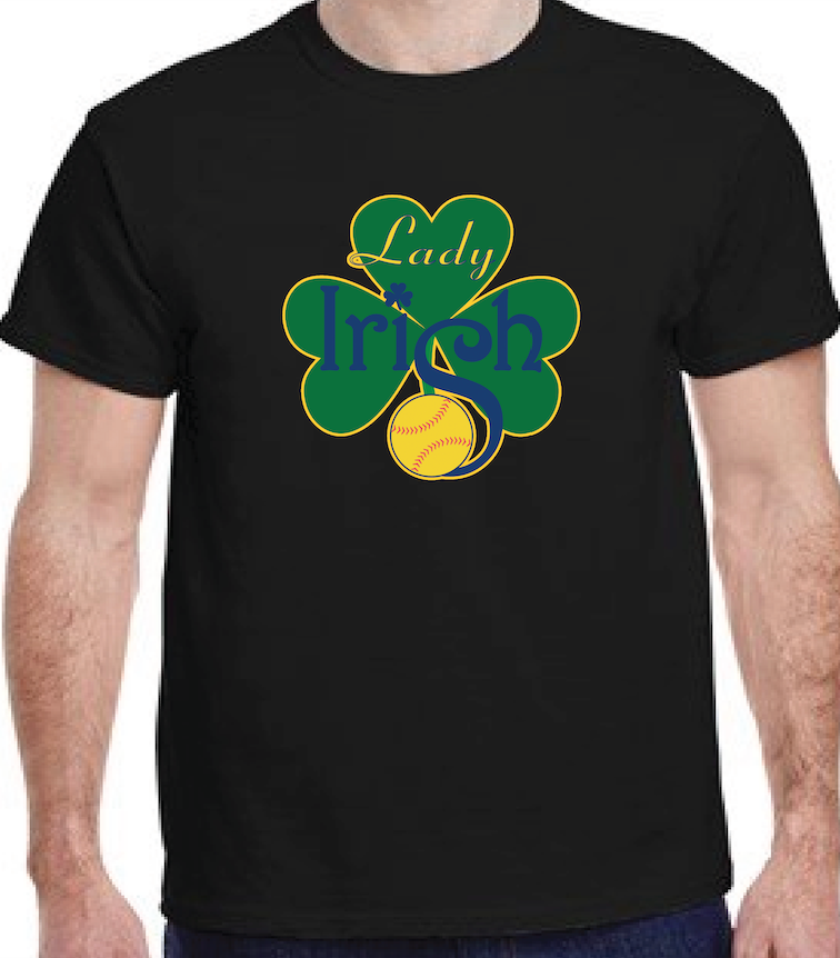 Fighting Irish Cotton Tee (Choose Your Logo)
