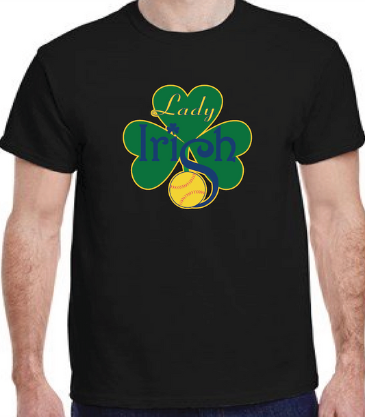 Lady Irish Cotton Tee (Choose Your Logo)