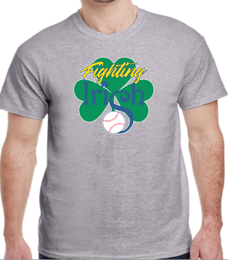 Fighting Irish Cotton Tee (Choose Your Logo)