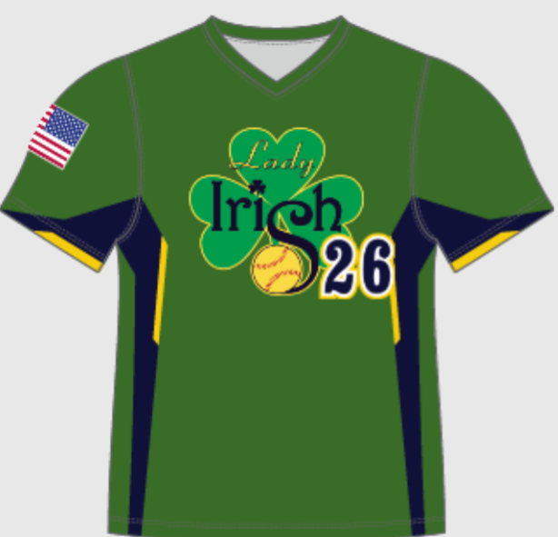 Lady Irish 2025-2026 Green Jersey