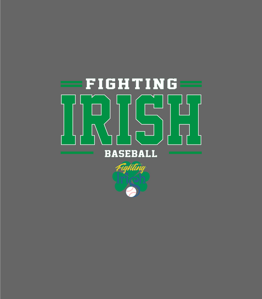 Fighting Irish Hooded Performance Fleece (choose your logo)